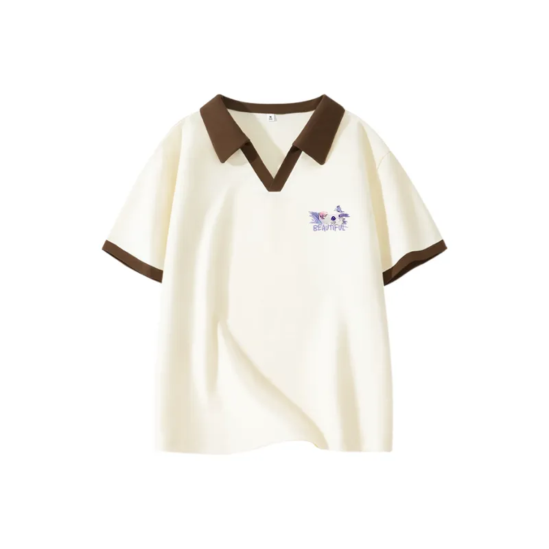 Cotton Polo Shirts Women's-0