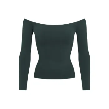 SKIMS T Shirt Women's CYPRESS/Cypress Green