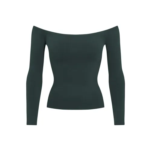 SKIMS T Shirt Women's CYPRESS/Cypress Green