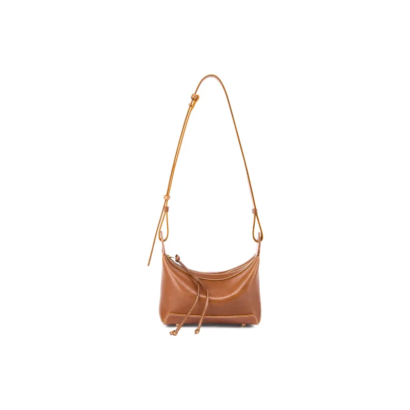 KAISER Top Grain Vegetable Tanned Cow Leather Tote Bag, Shoulder Bag Regular Women's Multicolor-1