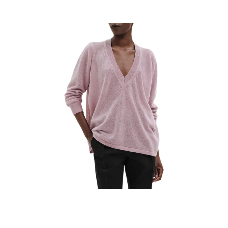 HERMES SS25 Cashmere Sweater Women's Light Rose-0