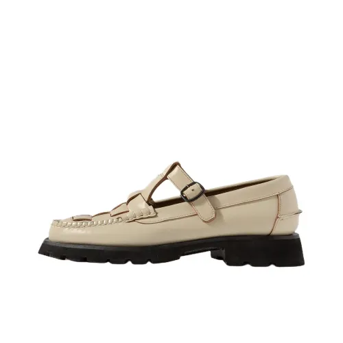 Hereu T Bar Soller Casual Shoes Men's Egg Custard