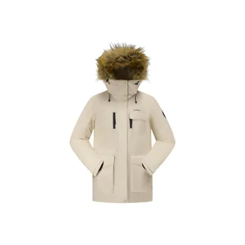 DECATHLON SH900 QUECHUA Down Jacket Women's Cream Beige