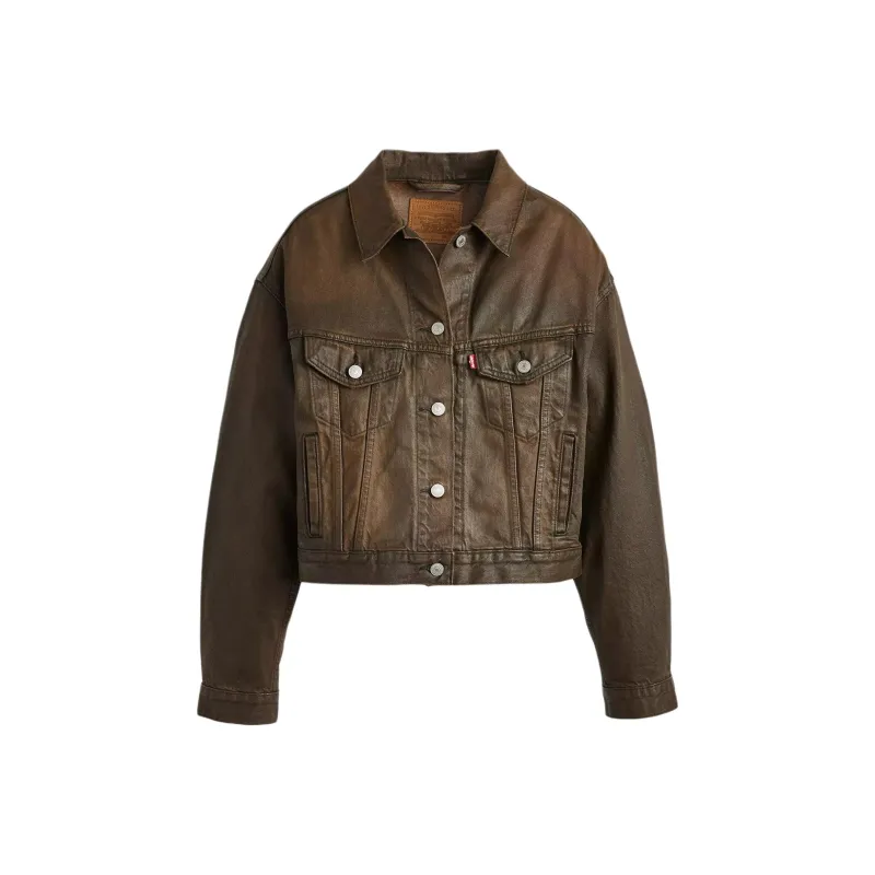 Levi's Jackets Coats Women's Brown-0