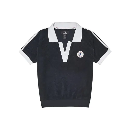 Converse Polo Shirt Women's Black