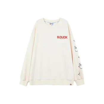 B.Duck Sweatshirt Women's Beige