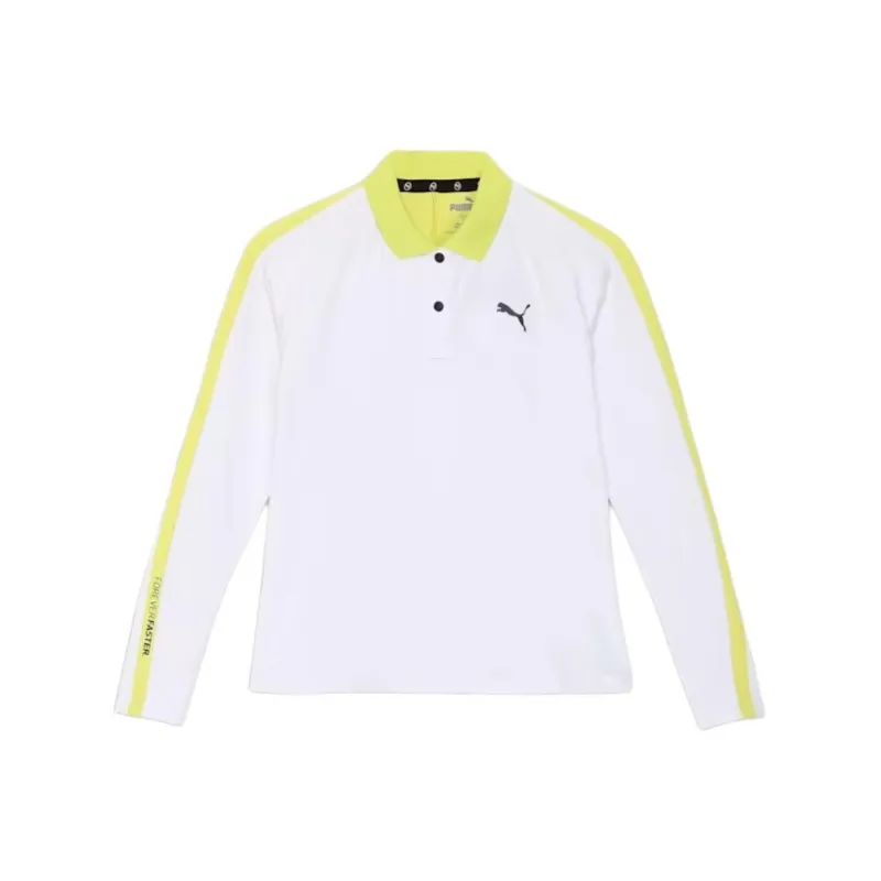 PUMA DRYCELL Polo Shirt Women's White Light-0