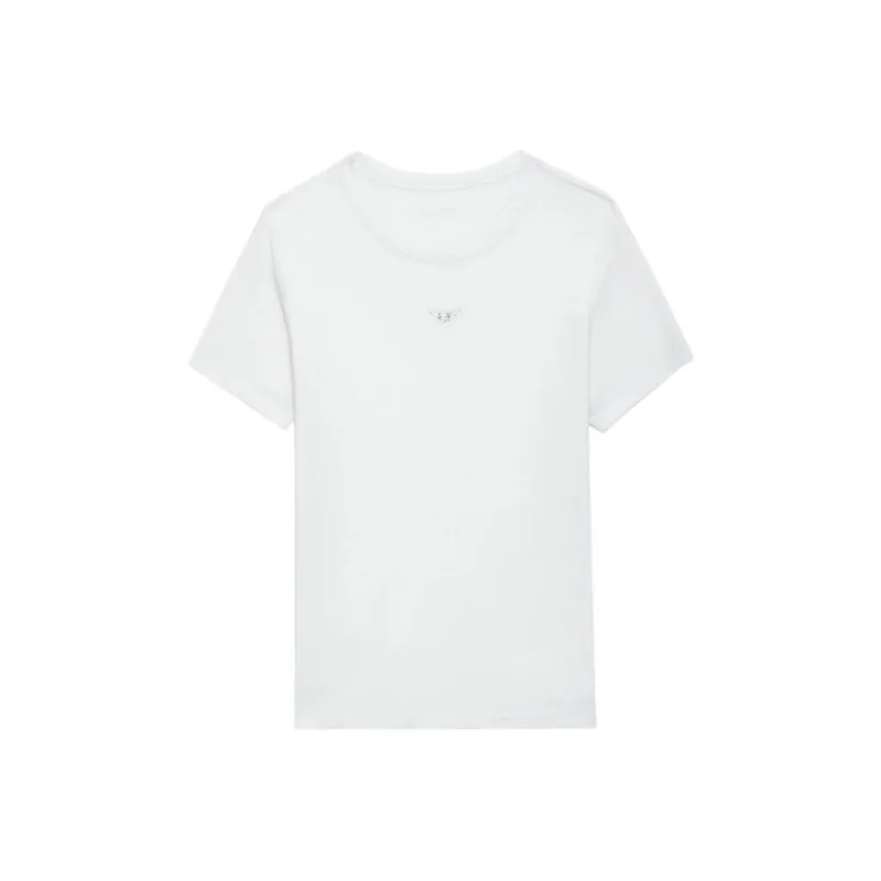 Zadig & Voltaire Marta Diamante Wings T-Shirt-0