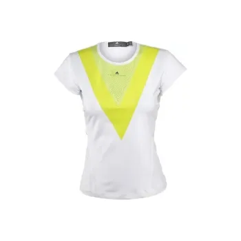 Adidas Stella McCartneyBarricade T-Shirt Women's White/Air Lime Green