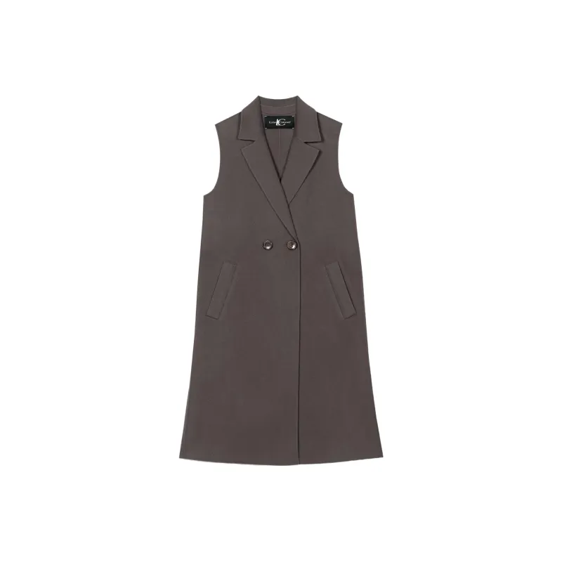 LUISA CERANO LC Jackets Coats Women's Taupe-0
