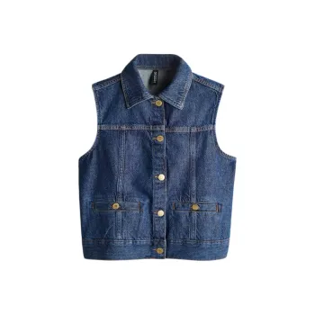 H&M Tank Top Women's Dark Denim Blue