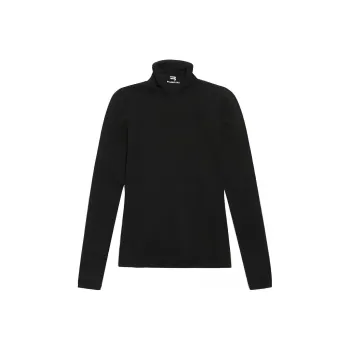 Balenciaga Sweatshirt Regular Fit Women's Black