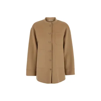 'S MAX MARA Costanza Buttoned Long Sleeved Jacket