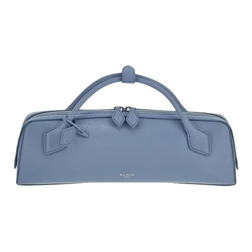 Alaia Leather Handbag Women's Blue