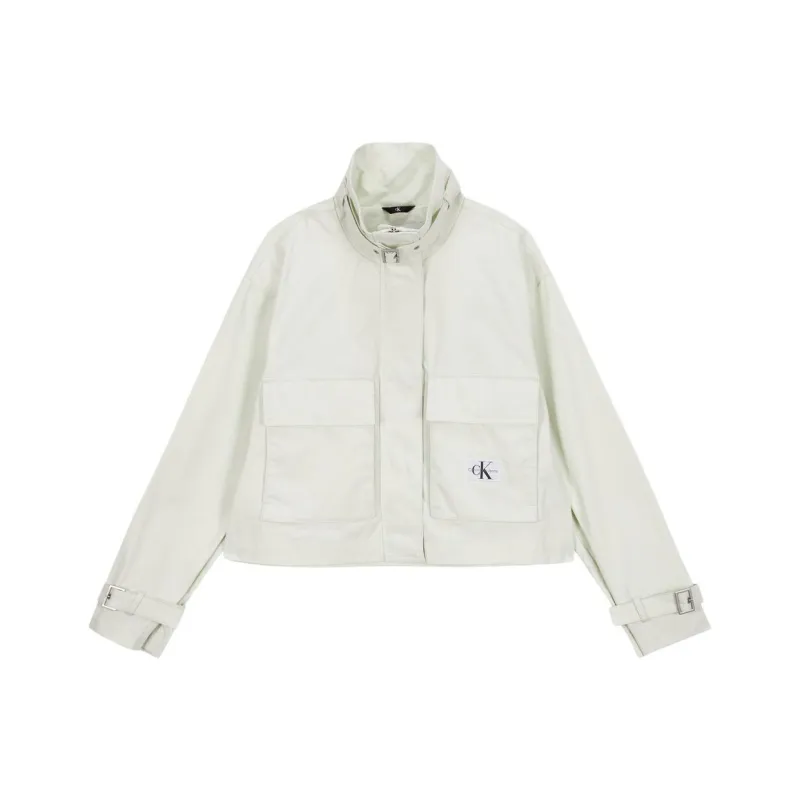 CALVIN KLEIN Jackets & Coats Women's White-0