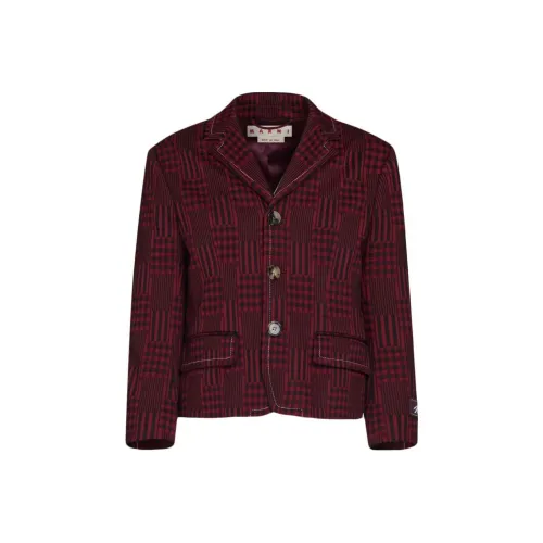 MARNI Jackets Women's Burgundy