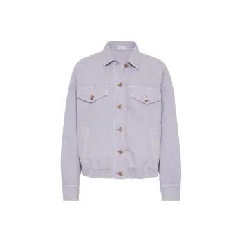 Brunello Cucinelli Monili Embellished Elastic Waistband Jacket
