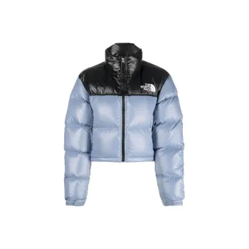 THE NORTH FACE Women's Nuptse Short Jacket Folk Blue