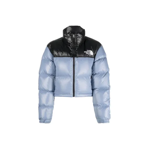 THE NORTH FACE Women's Nuptse Short Jacket Folk Blue