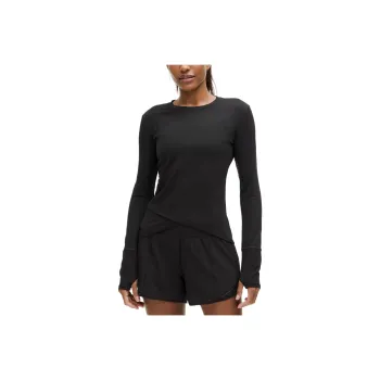 Lululemon Rulu T Shirt Women's Black
