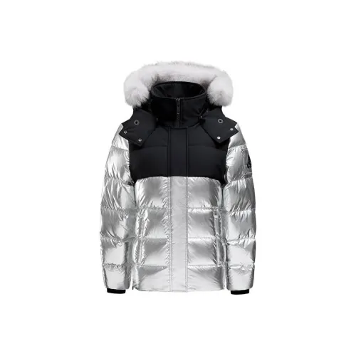 Moose Knuckles Jackets Women's Black/White