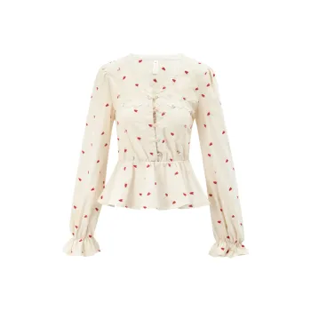 MISHOW Shirts Women's Apricot