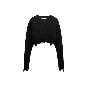 ZARA Knitwear Women's Black