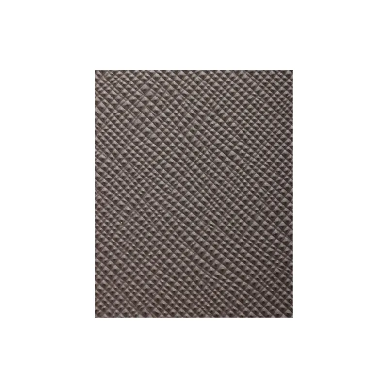 PRADA Saffiano Cow Leather Cell Phone Pouch Men's Smoke Gray-3