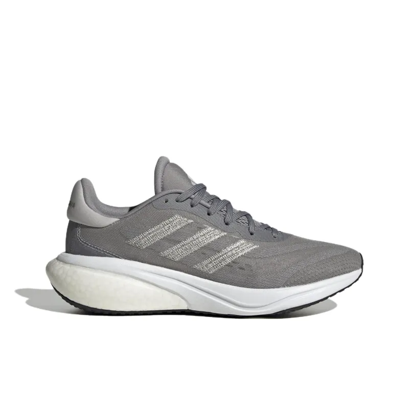 Adidas Supernova 3 Cushioning, Wear Resistant Low Top Running Shoes Women's Gray White-1