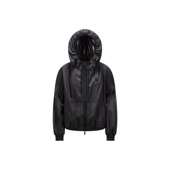 Moncler Auxonne Logo Patch Hooded Jacket