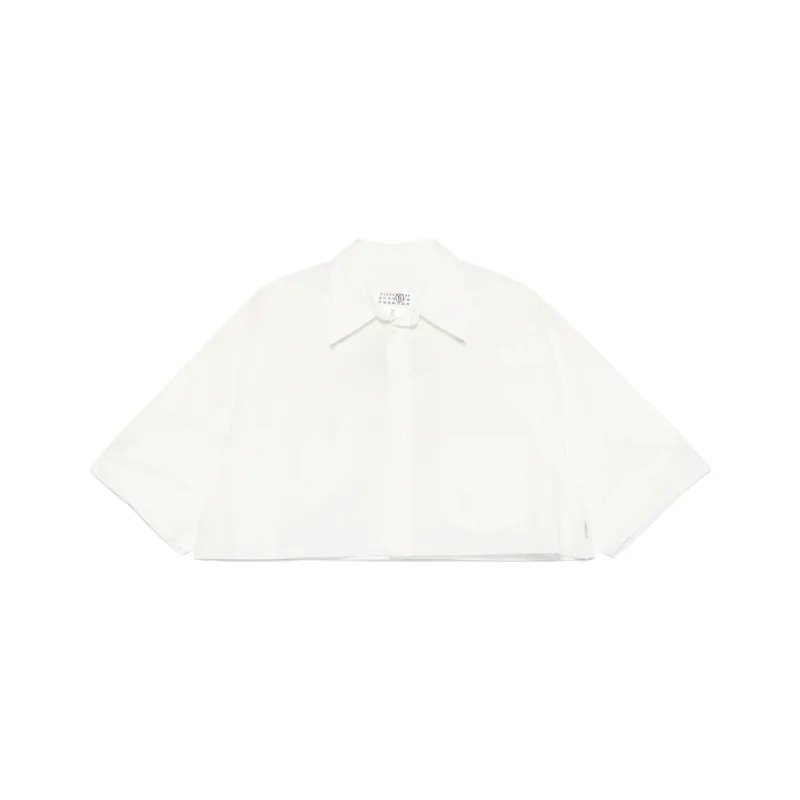 MM6 Maison Margiela Cropped Shirt-0