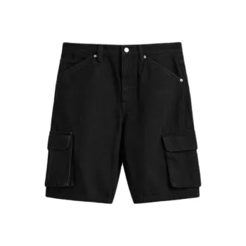 ZARA Denim Shorts Men Black