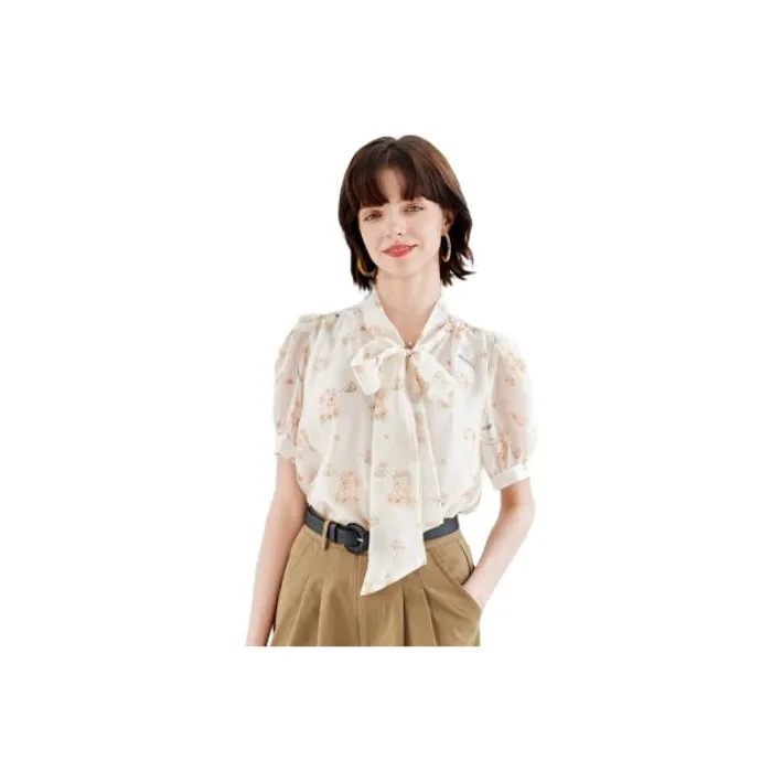 NAWAIN Shirt Women's Rice Flour-0