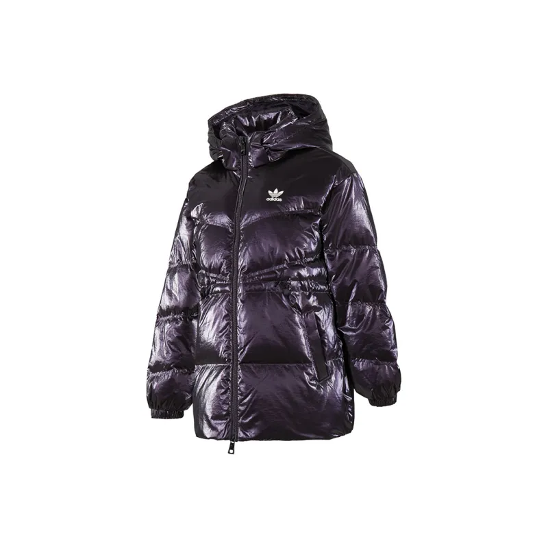 Adidas Originals Clover Series Down Jacket Women's Purple-0