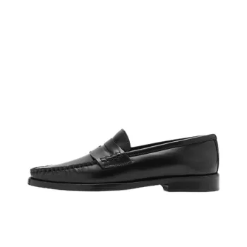 MANGO Loafers Women's Black