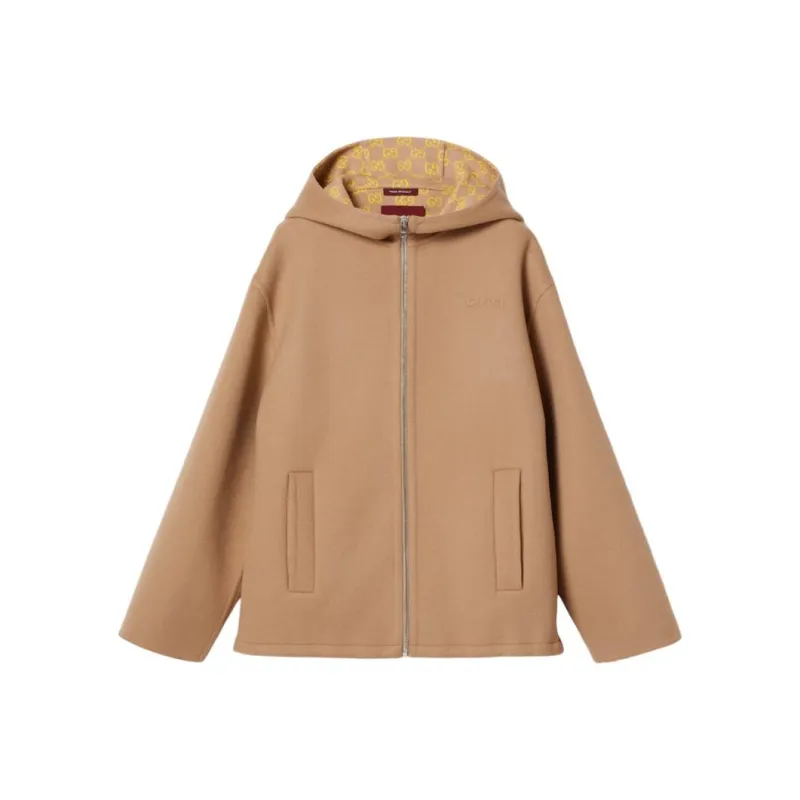 GUCCI Jackets Coats Women's Camel-0