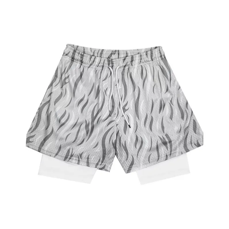 PAINT STAIN Casual Shorts Unisex-3