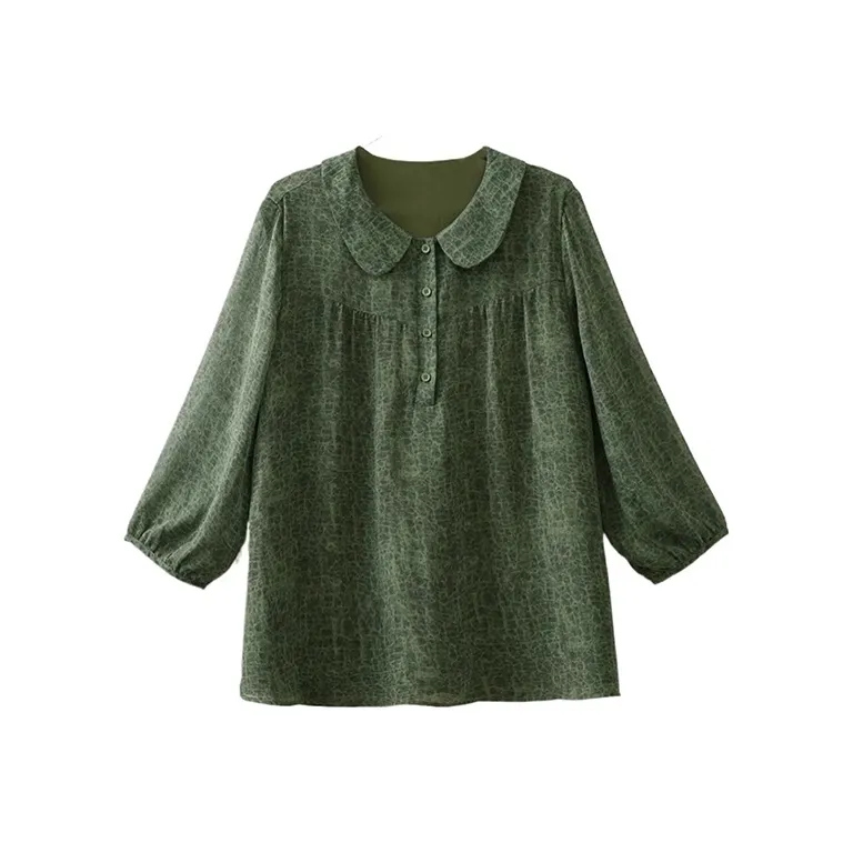 Mapping Shirts Women's Green-0