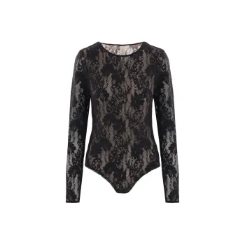 Zimmermann Long Sleeved Laced Bodysuit
