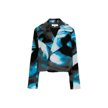 DVF Diane Von Furstenberg Ruthina Fleece Jacket