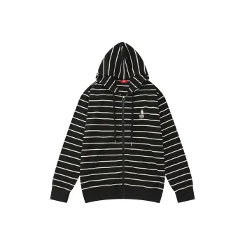 Checkitout Sweatshirt Unisex Shadow Black/Beige White