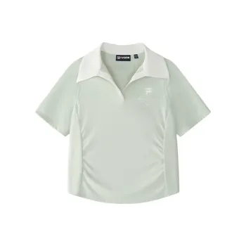 FILA FUSION FUSIONEERFUSION LIFE Polo Shirt Women's Pea Pod Green L G