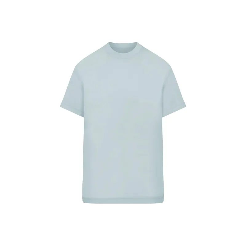 SKIMS Drop Shoulder Sleeve T-Shirt Unisex FROST/Frozen Blue-0