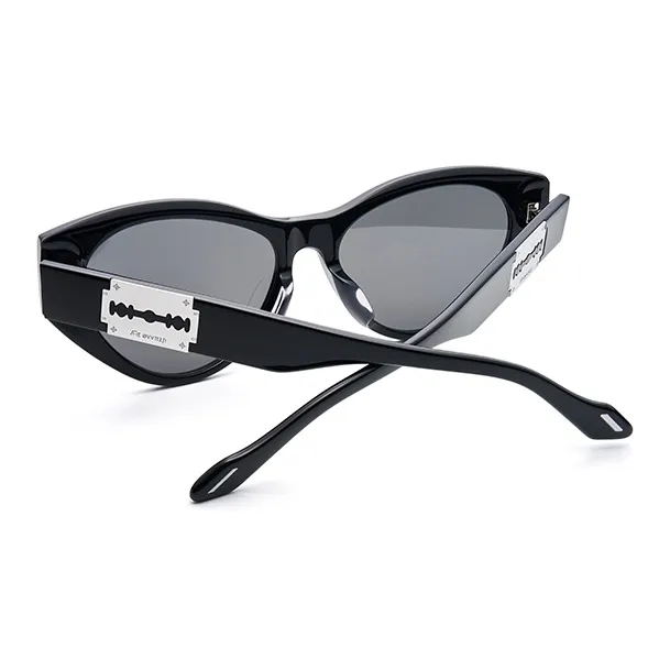 THE OWNER Plate Frame Cat Eye Sunglasses Unisex-2