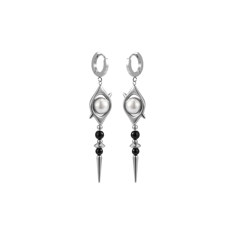 BLACKHEAD Titanium Steel Earrings Unisex-0