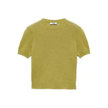 PRADA Short Sleeved Knitted Top