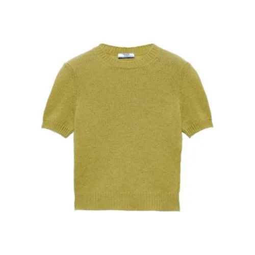 PRADA Short Sleeved Knitted Top