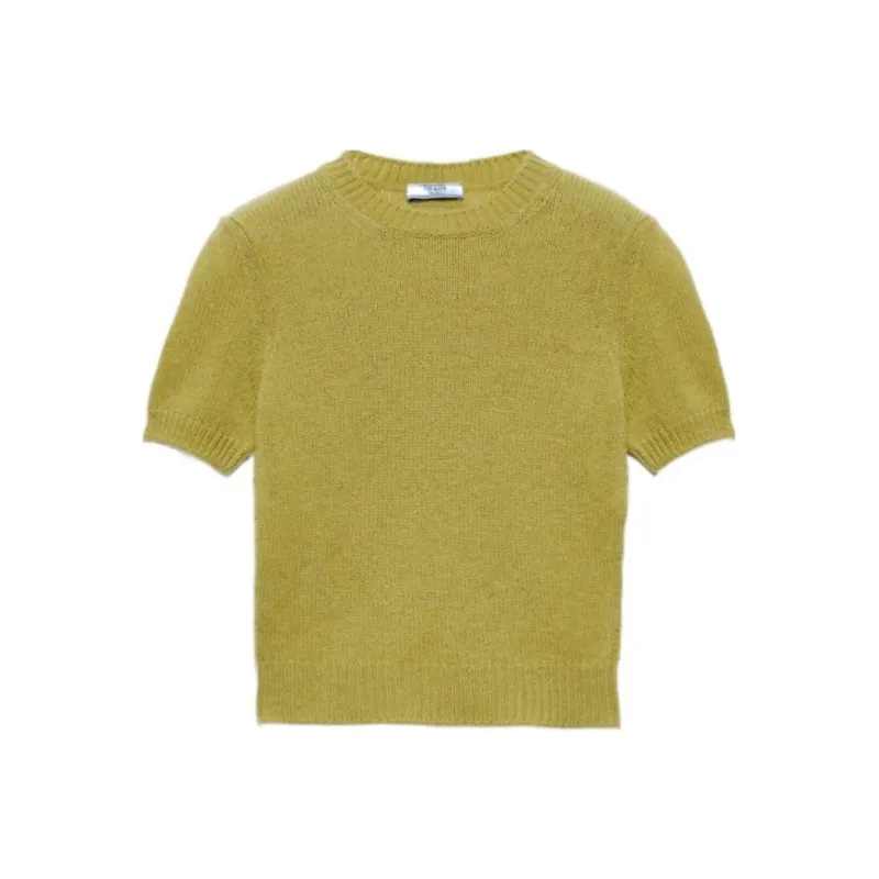 PRADA Short Sleeved Knitted Top-0