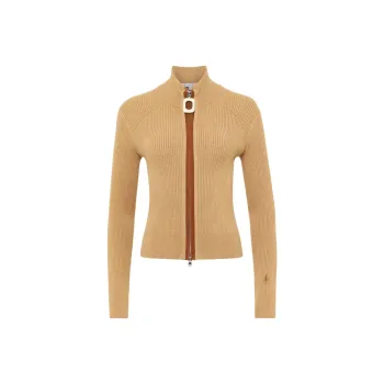 JW Anderson Fitted Zip Up Cardigan