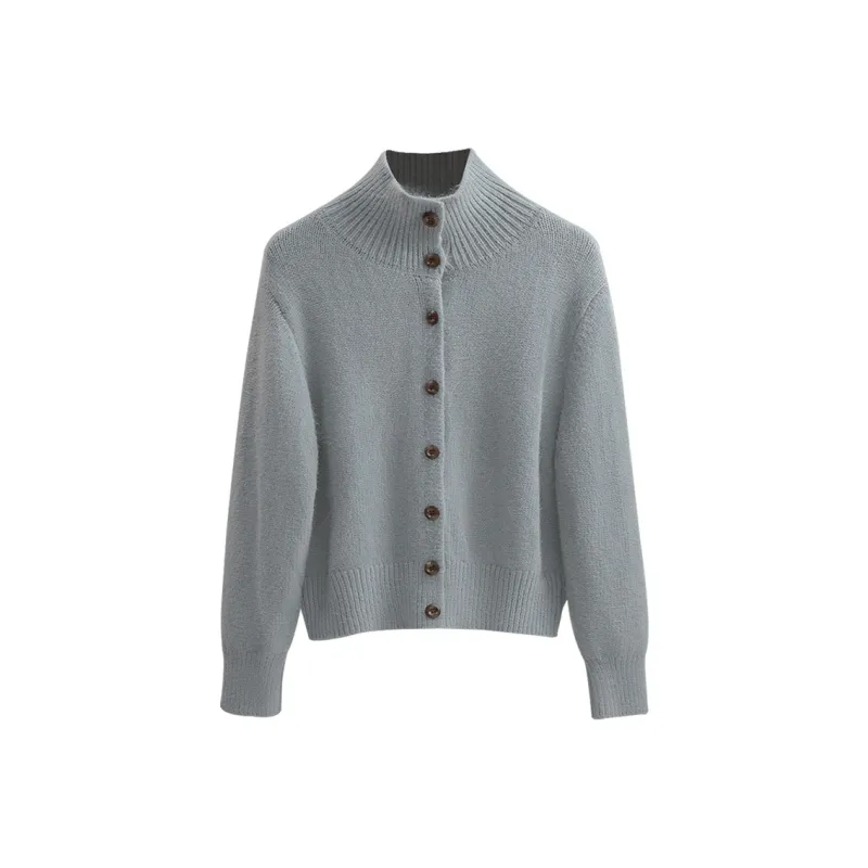 Cypress House Knitwear Women's Gray Blue-0